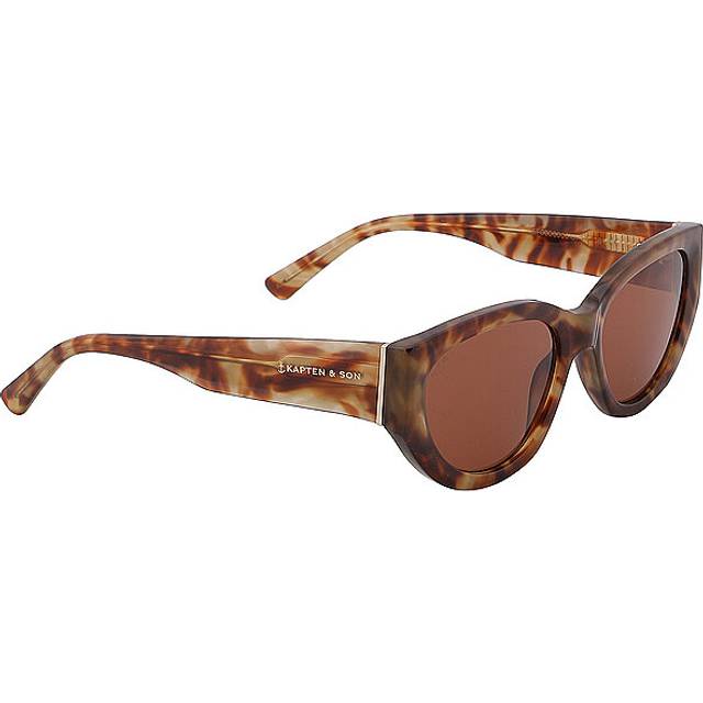 Kapten & Son Lyon Havanna Tortoise Brown, SQUARE Sunglasses, UNISEX, available with prescription - Havana