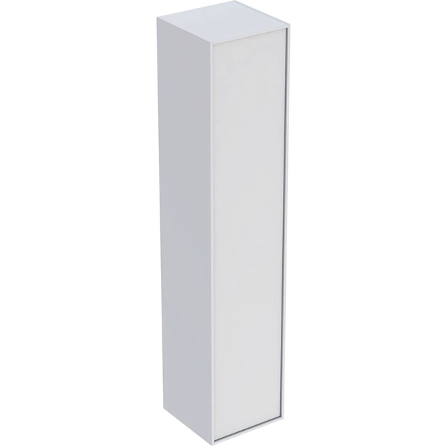 Ifö Sense Art Högskåp 1 dörr, invändig spegel, vit