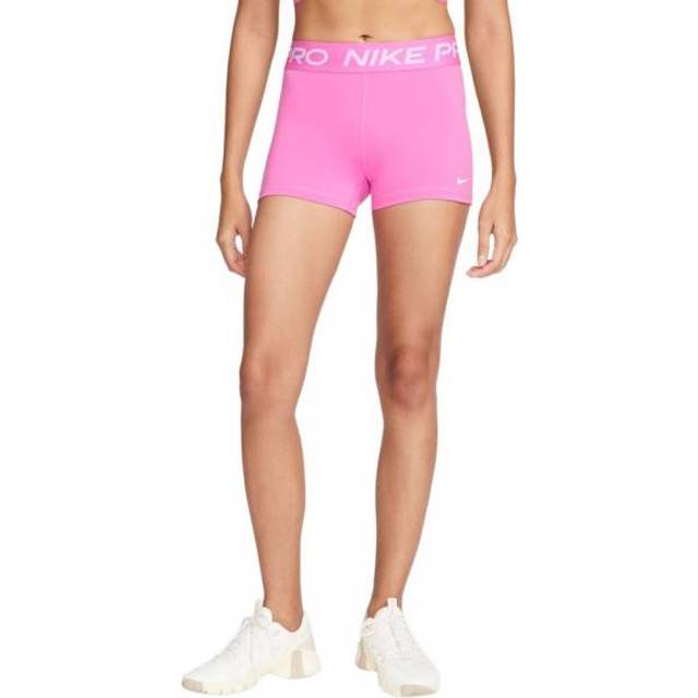 Nike Pro 365 3in Ball Shorts Women pink, size: L