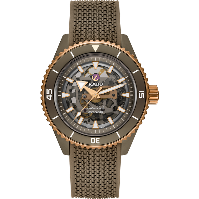 Rado Captain Cook High-Tech Ceramic Skeleton