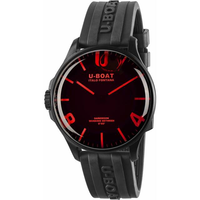 U-Boat 8466/C Darkmoon Red IPB Herrenuhr 44mm 5ATM