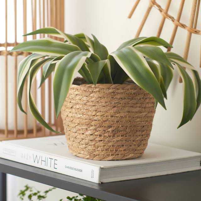 Woven Rope Plant Pot - Natural