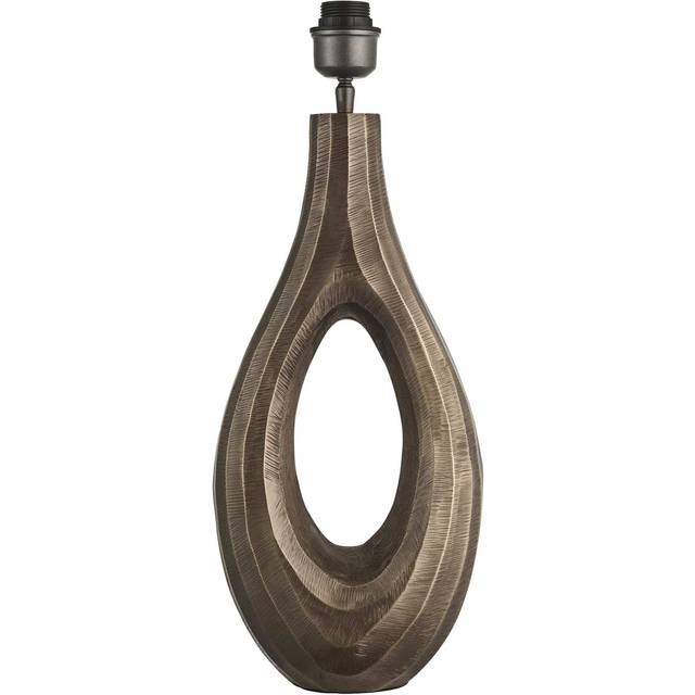 Ornate Ellipse Table Lamp - Brass