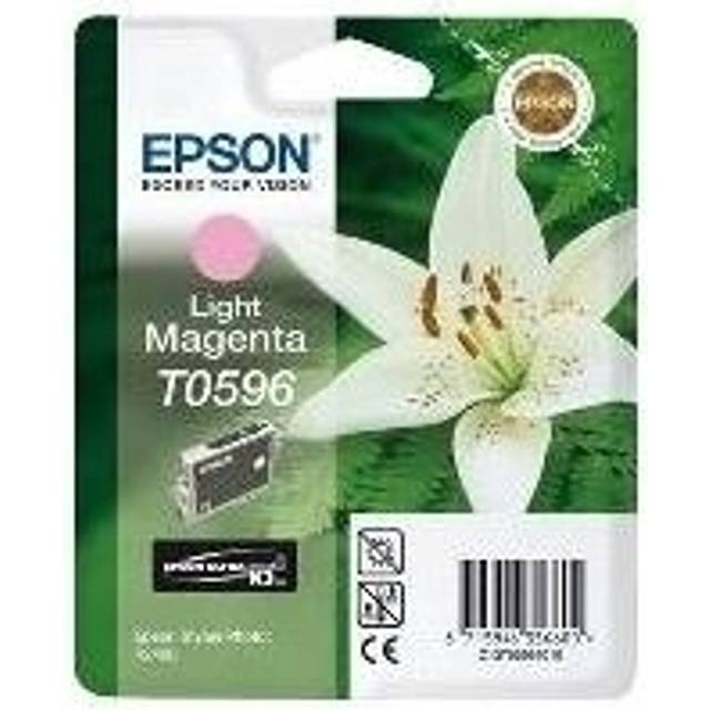 Epson C13T059640 Original Epson T0596 UltraChrome K3 Light Magenta Ink Cartridge