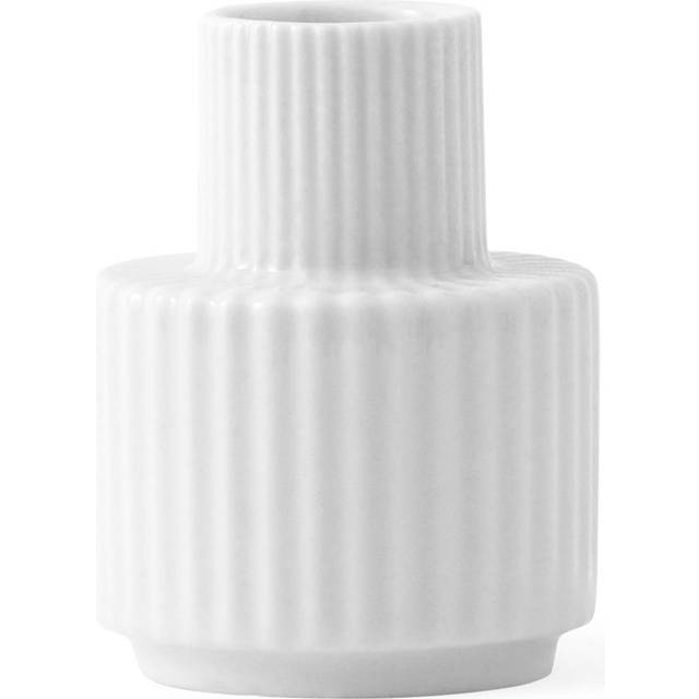Lyngby Porcelæn Lyngby vase candle holder white 7 cm