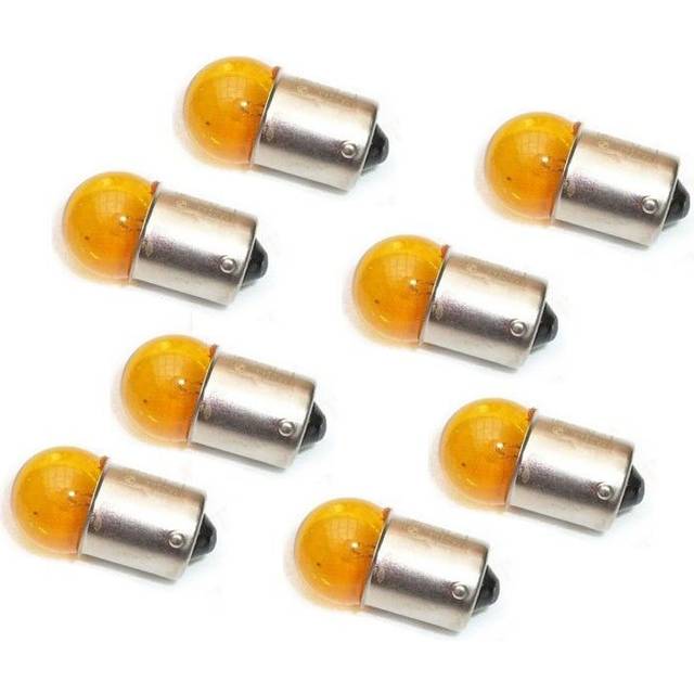 Vespa px lml indicator blinker bulbs 12 volt 10w yellow colour 8 units