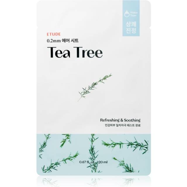 Etude 0.2 Therapy Air Mask Tea Tree Beroligende ansigts sheetmaske