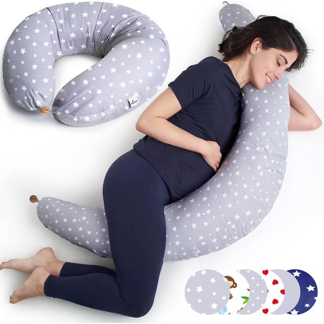Pregnancy Pillow for Sleeping 2022 Double Platinum Winner Washable Maternity Pillow for Pregnant Women Pregnancy Gifts Pregnancy Sleeping Pillow 100