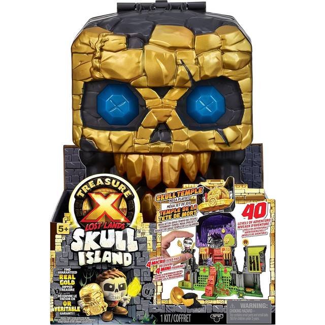 Moose Treasure X Lost Lands Skull Island Playset - Gold