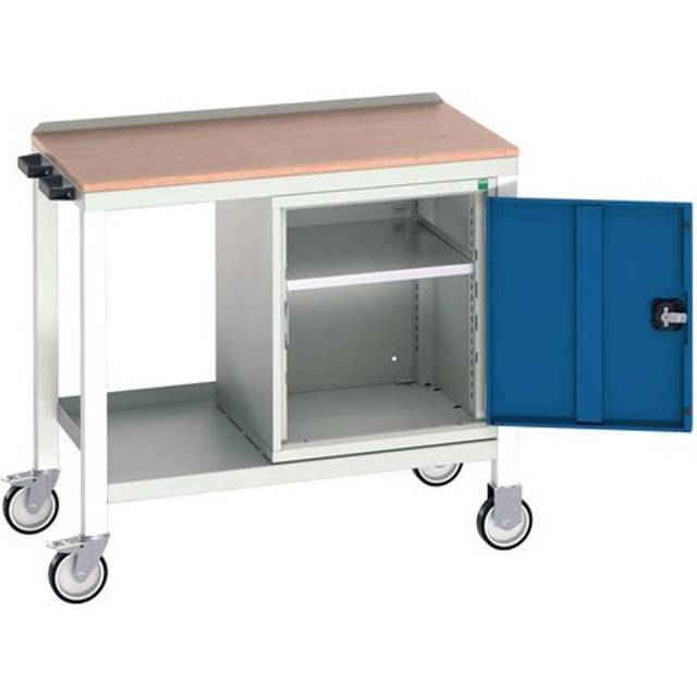 Slingsby Bott Heavy Duty Welded Workbenches - Workbench with Cupboard, Mobile an
