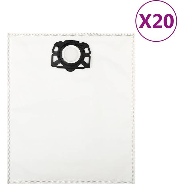 vidaXL Vacuum Cleaner Bags for Karcher WD4 20 pcs