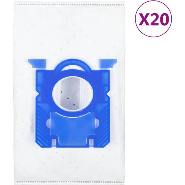 vidaXL Vacuum Cleaner Bags for Philips S bag 20 pcs