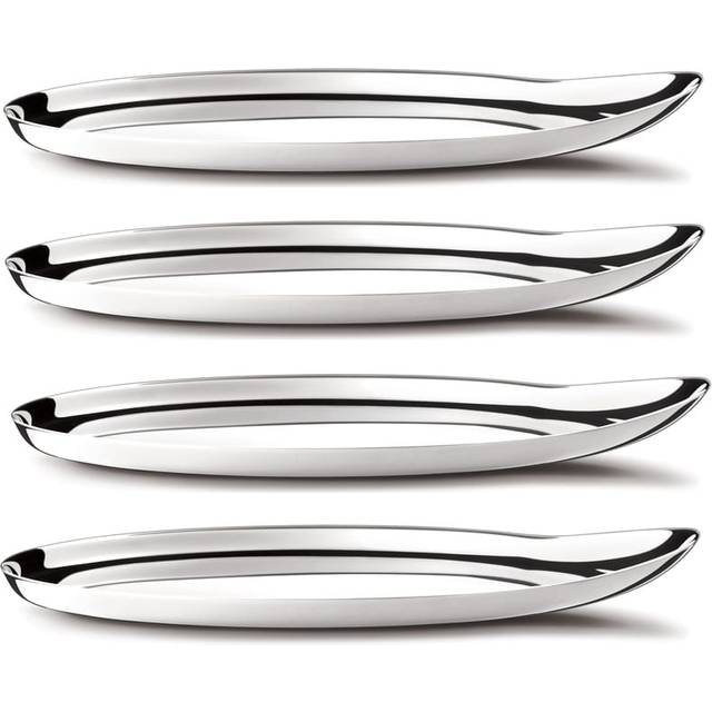 Georg Jensen Wine glasunderlägg 4-pack Ø 9,6 cm - Grå