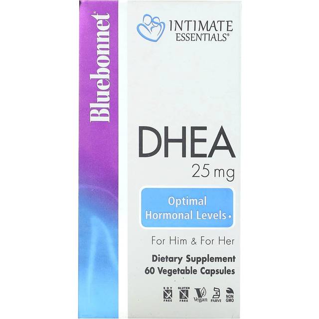 Bluebonnet Nutrition Intimate Essentials DHEA 25 mg - 60 Vegetable Capsules