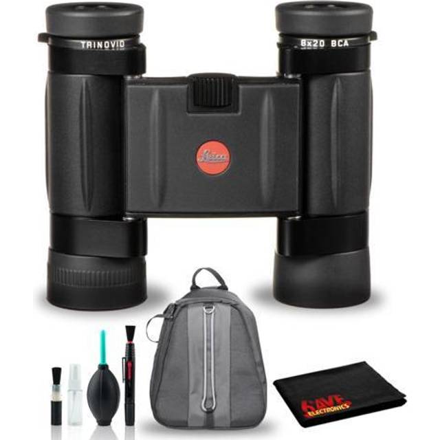 Leica 8x20 Trinovid BCA Binoculars with Cleaning Kit and Carry Case