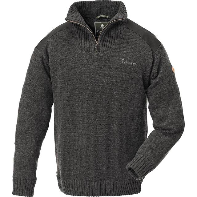 Pinewood Hurricane Sweater D.Grey Mel (S)
