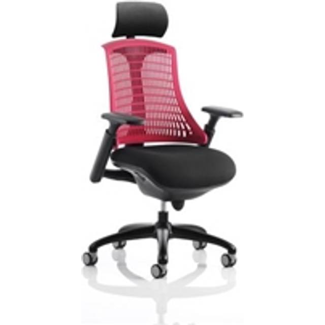 Flex Task Operator Chair Black Frame With Black Fabric Seat G