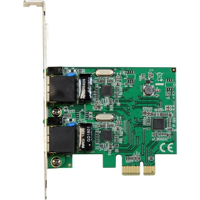 Startech Dual Port Gigabit Pci Express Server Network Adapter Card