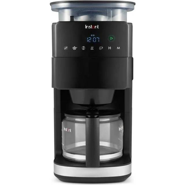Instant Coffee Bean To Cup 10 Cup Grind &amp; Brew Kaffebryggare