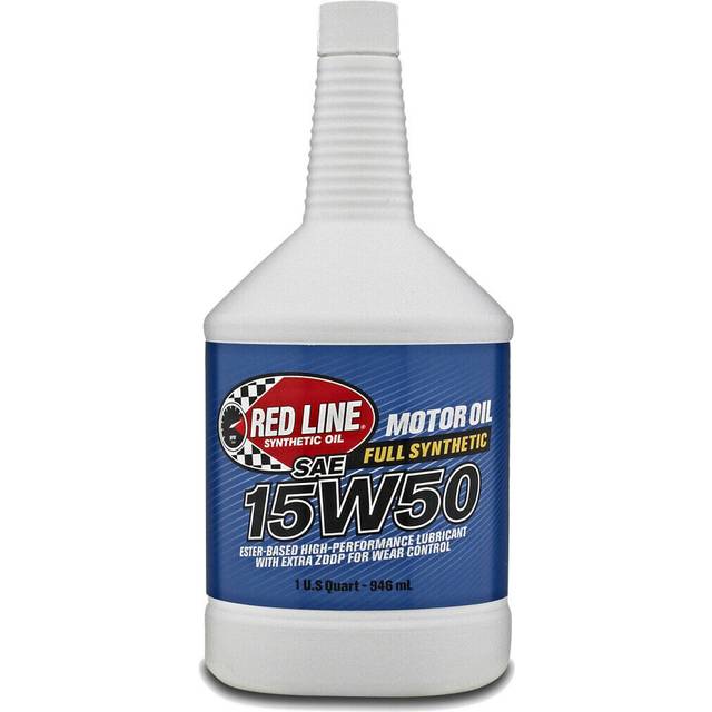 Red Line High Performance Synthetic Motor Oil 15w-50 15w50 1 Us Quart 0.946l