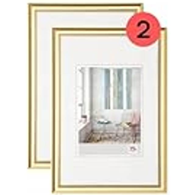 Trendstyle Plastic Frame 40 x 60 cm Gold Pack of 2