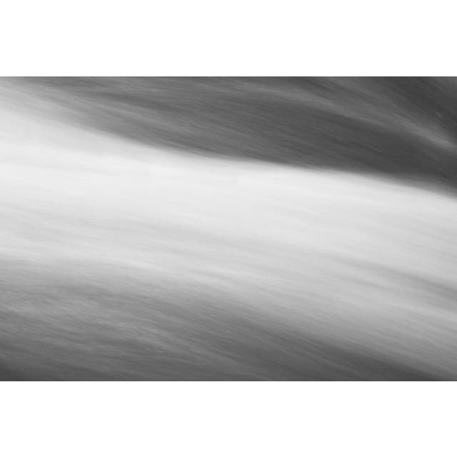 Black & White Water Panel VIII (20cm H x 30cm W)