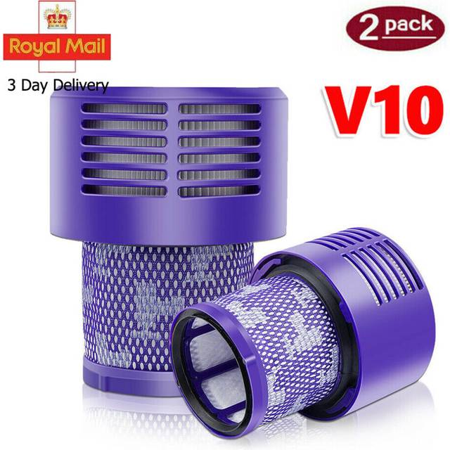 2Pcs HEPA Filters for Dyson V10 Back Filter Vacuum Cleaner Accessories