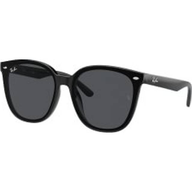 Ray - Ban Unisex RB4423D 601/87 Solglasögon Injicerad Svart Grå Fyrkantig Normal