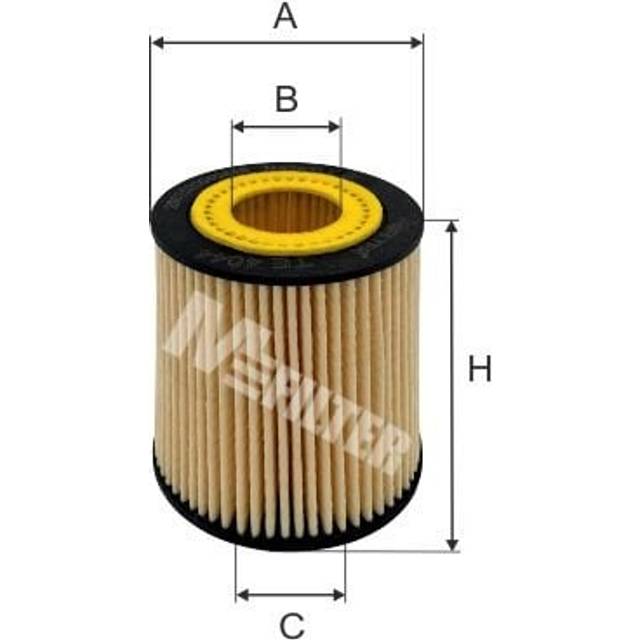 Oljefilter MFILTER TE 4044
