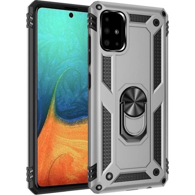 Bofink Combat Samsung Galaxy A71 skal - Silver/Grå