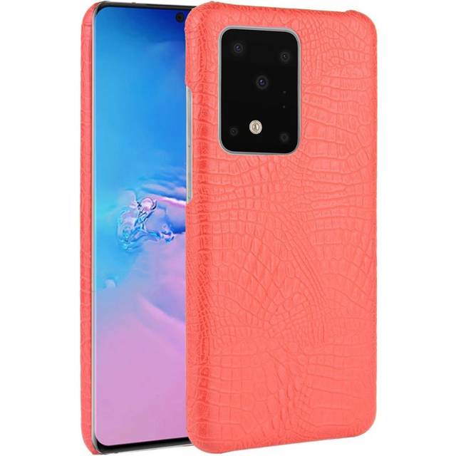 Croco Samsung Galaxy S20 Ultra skal - Röd