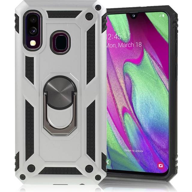 Bofink Combat Samsung Galaxy A40 skal - Silver/Grå
