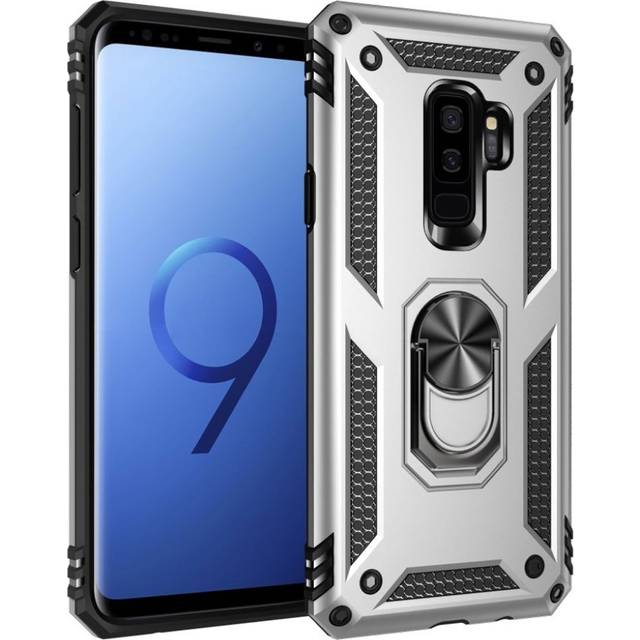 Bofink Combat Samsung Galaxy S9 Plus skal - Silver/Grå