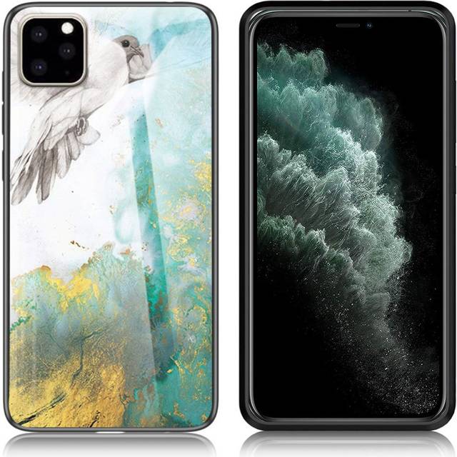 Fantasy Marmor iPhone 11 Pro Max skal - Flygande Duva