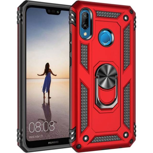 Bofink Combat Huawei P20 Lite skal - Röd