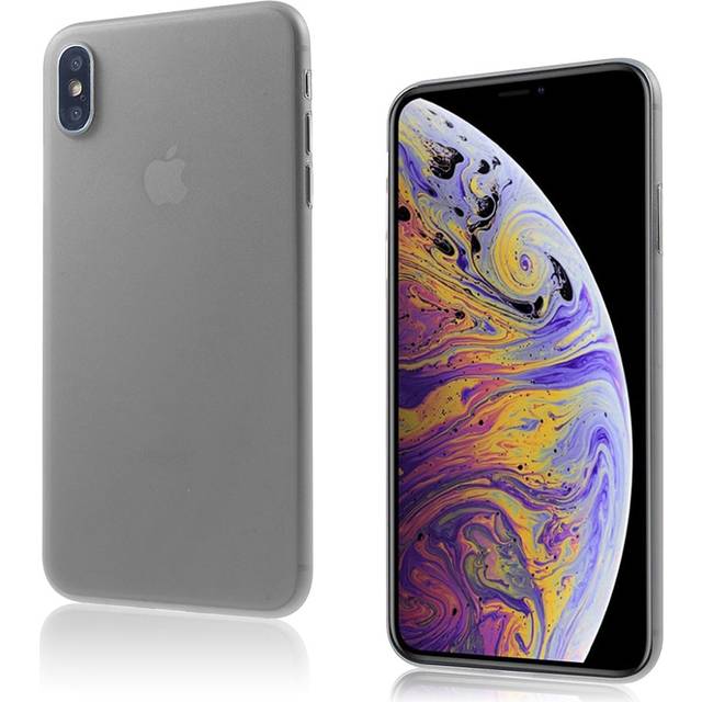 iPhone Xs Max Ultratunna Matt Fodral - Matt Grå