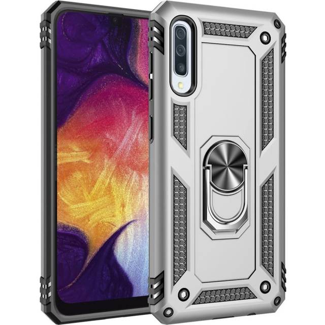 Bofink Combat Samsung Galaxy A50 skal - Silver/Grå