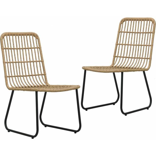 Auer Garden Chair - Brown (35.4cm H X 26.2cm W X 53.5cm D)