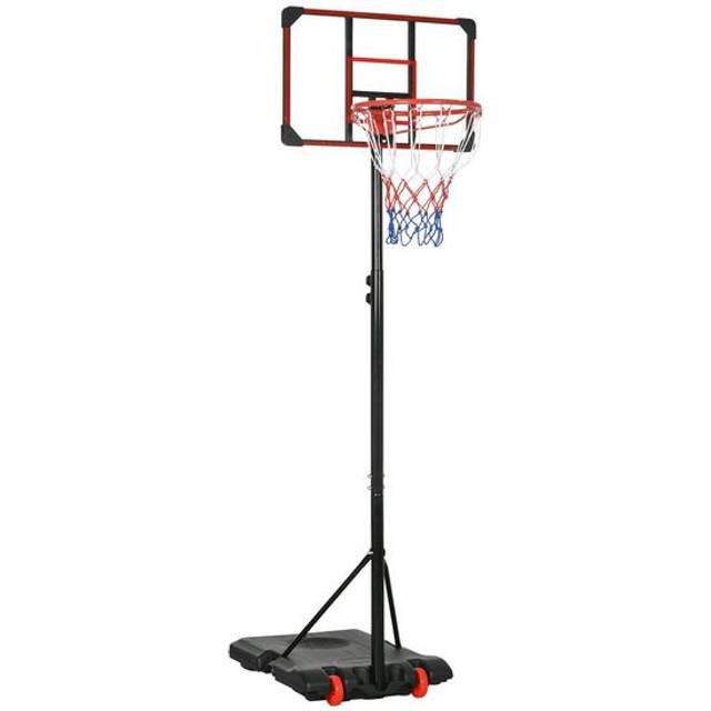 SPORTNOW Kids Adjustable Basketball Hoop and Stand w/ Wheels - 1.8-2m | TJ Hughes