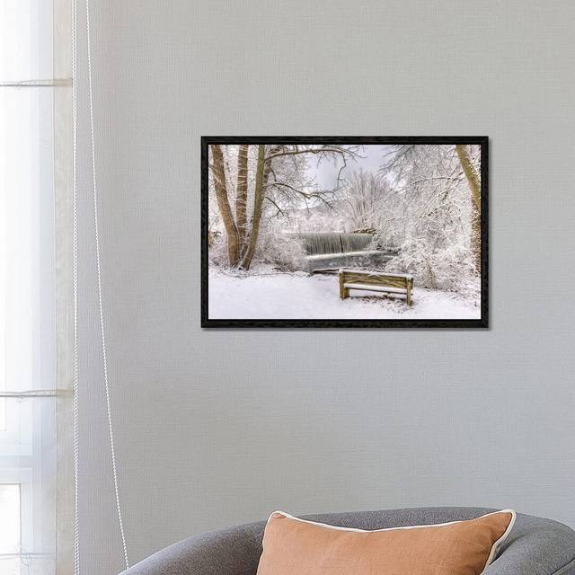 Manor Bench - Black Framed (66.04 cm H x 45.72 cm W)