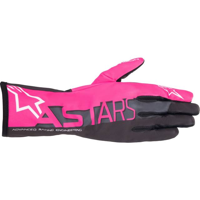 Alpinestars Tech-1 K Race V2 Advance Gloves Pink Black
