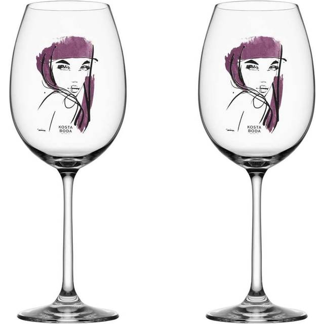 All About You vinglas 2-pack 52 cl Wait for her