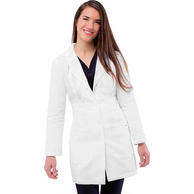"Adar Uniforms  Universal Lab Coats for Women - Belted 33"""" Lab Coat -"