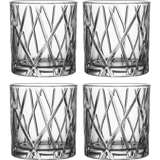 City Whiskey Glass DOF 34 cl, 4 pcs