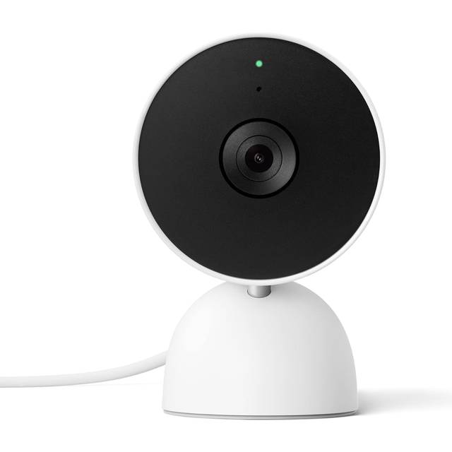 GOOGLE Nest Cam Indoor Smart Security Camera - Wired, White