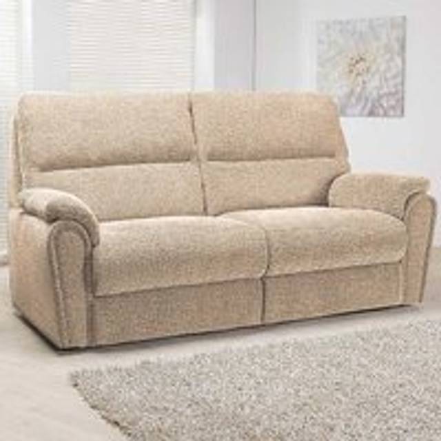 Wexford Sofa with Power Foot Incliner - Cream