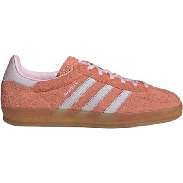 (W) Adidas ★ Gazelle Indoor Wonder Clay Clear Pink Adidas Gazelle Indoor W - Wonder Clay/Clear Pink/Gum • Price »