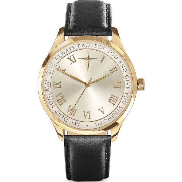 ‘Protection And Strength For My Son’ Men’s Diamond Watch