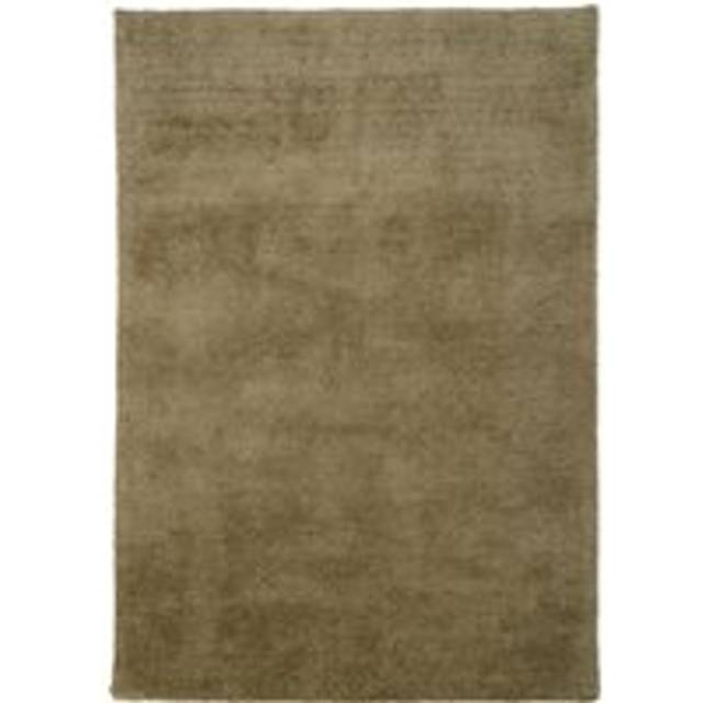 Neutral Plush Soft Textured Sage Area Rug - Green - 160cm x 230cm