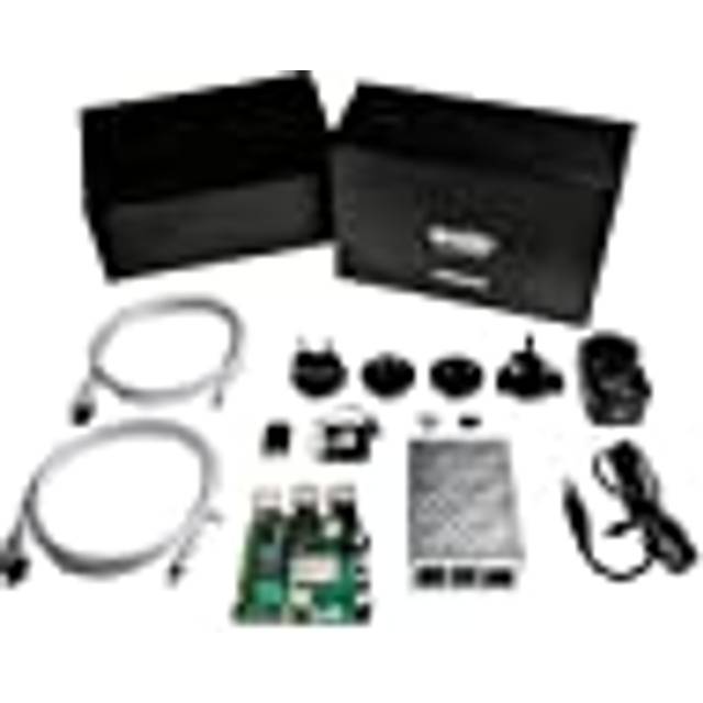 Radxa Starter Kit Rock 4 C+ 4 GB 6 x PSU, HDMI cable, Housing